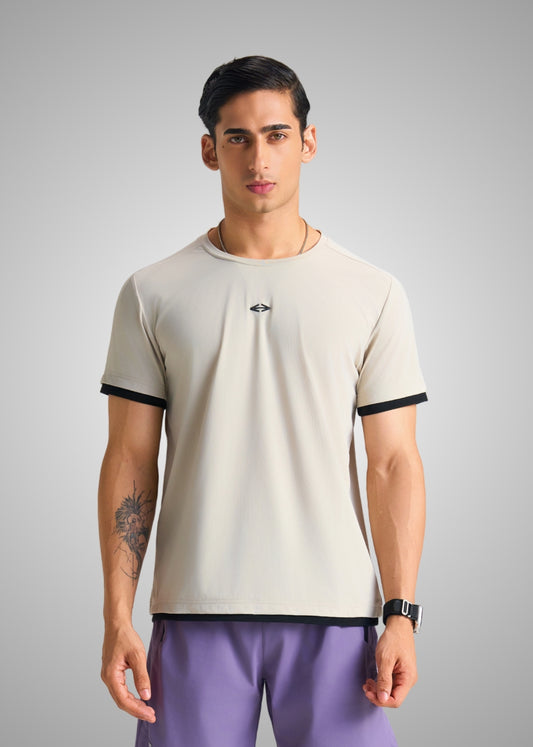 Nylon Men's Performance Crew Round Neck Tee