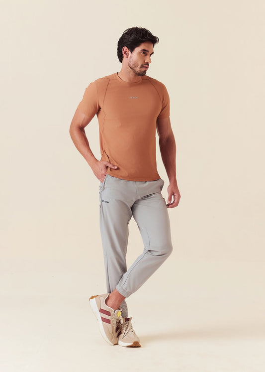 Mens Pro Fit Gym T-Shirt - Mocha Mouse - S