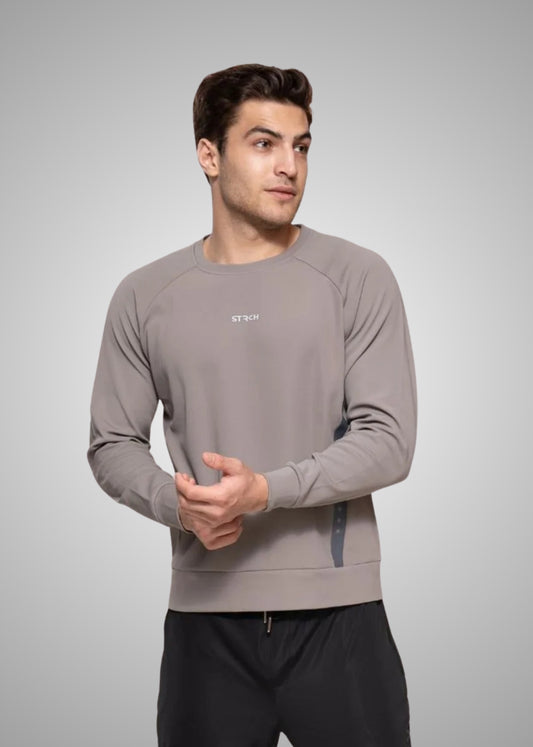 Nylon Men's Reflective Rush Sweatshirt