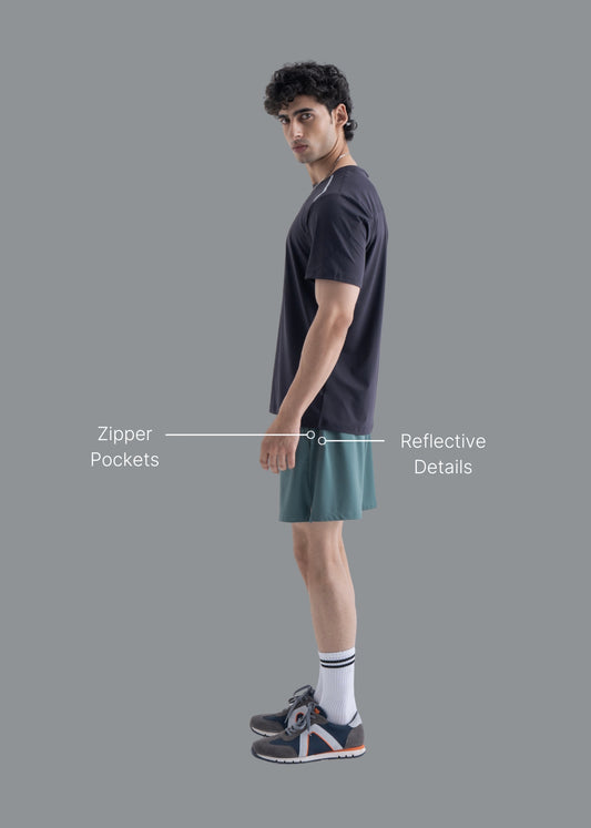 Menβs Quick-Dry Workout Shorts