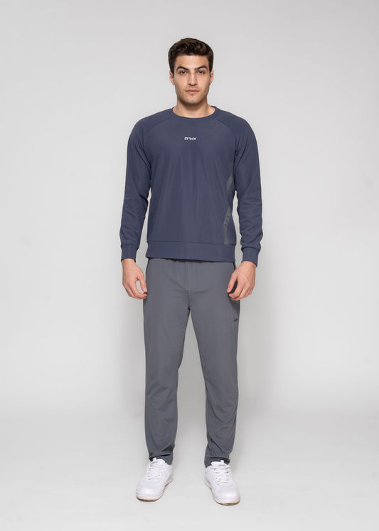 Nylon Men's Reflective Rush Sweatshirt