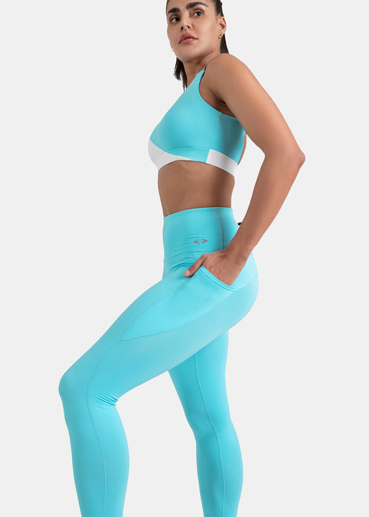 Nylon Women's High Waist Flex Leggings