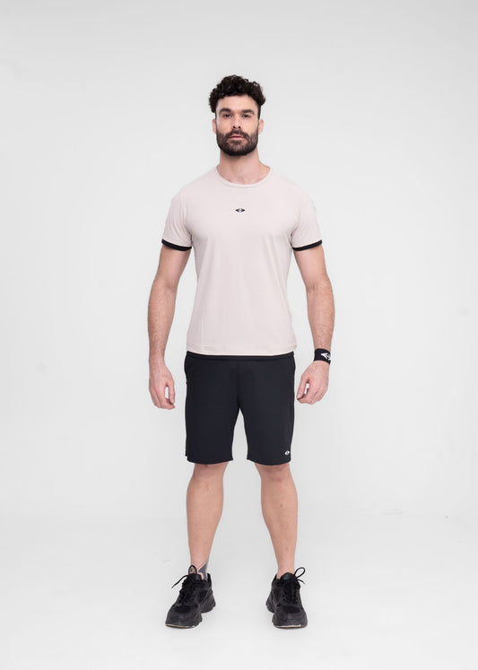 Nylon Men's Performance Crew Round Neck Tee