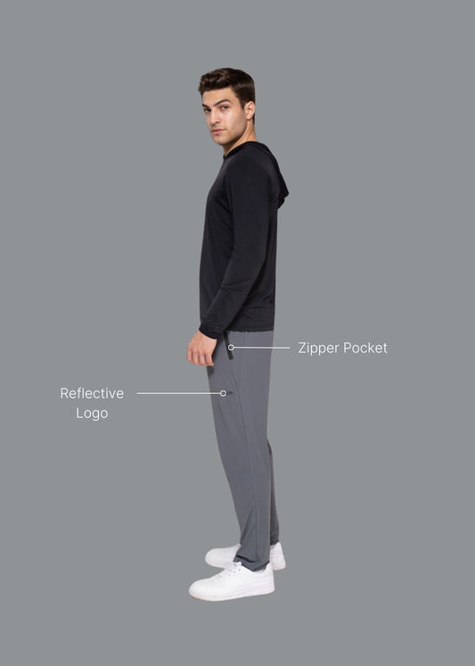 Nylon Men's Flexi Fit Plus track pants