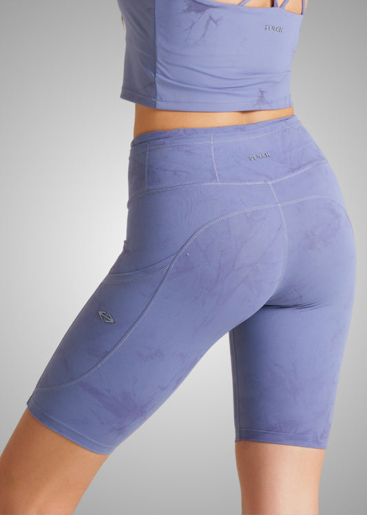 Nylon Women Tie-Dye Active Tights