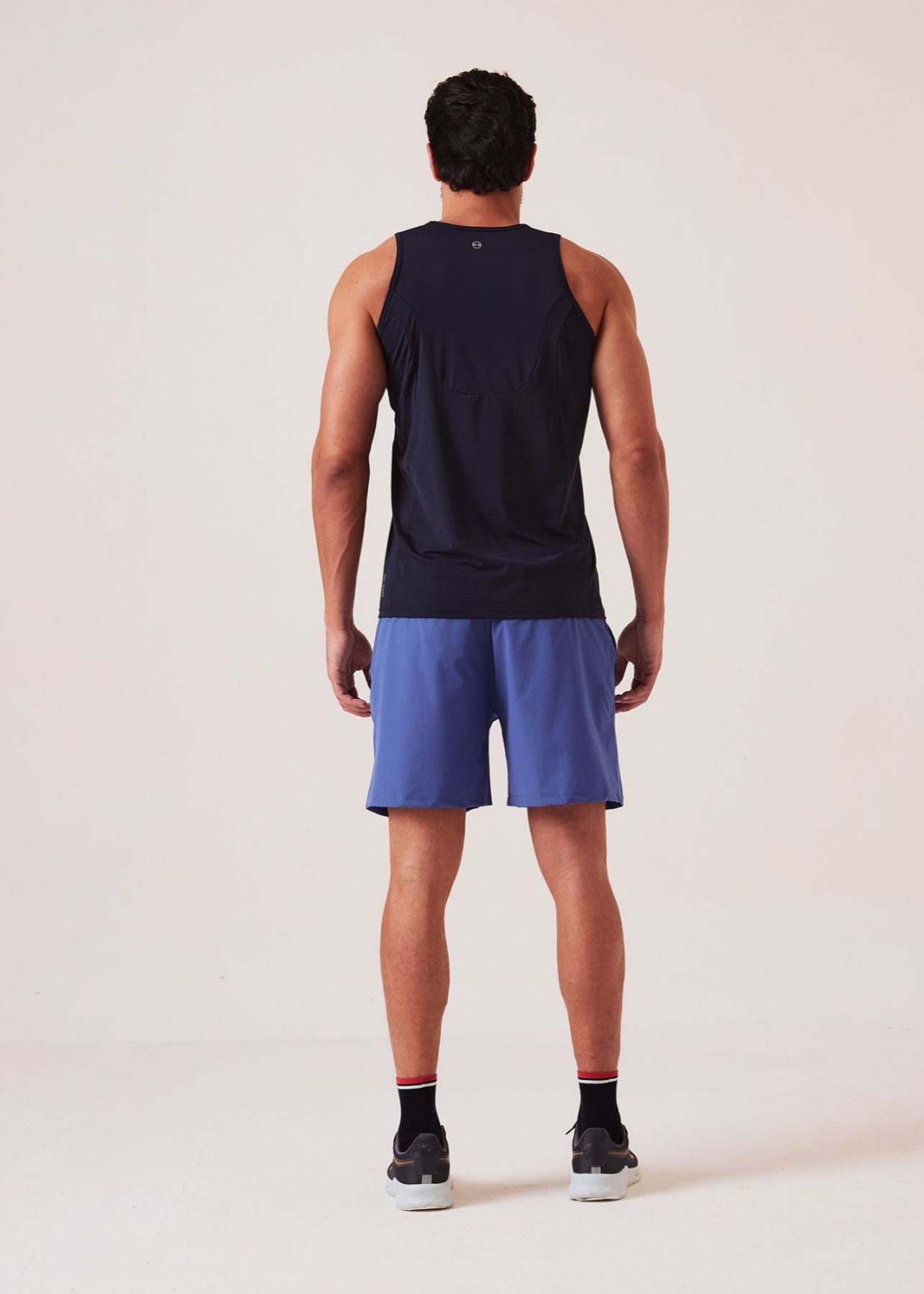 Mens Regular Fit Gym Shorts - Slate Blue