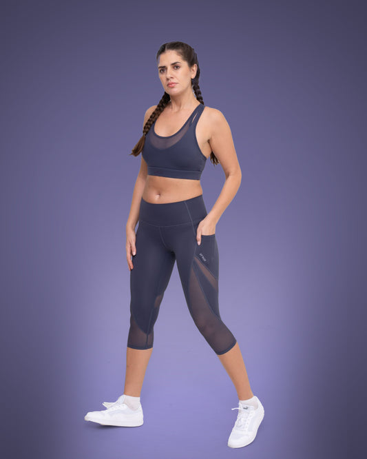 Nylon Women Flow Fit Capri