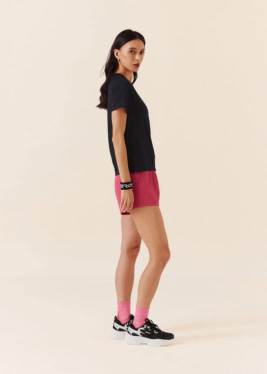 Womens Fitness Top - Jet Black - L