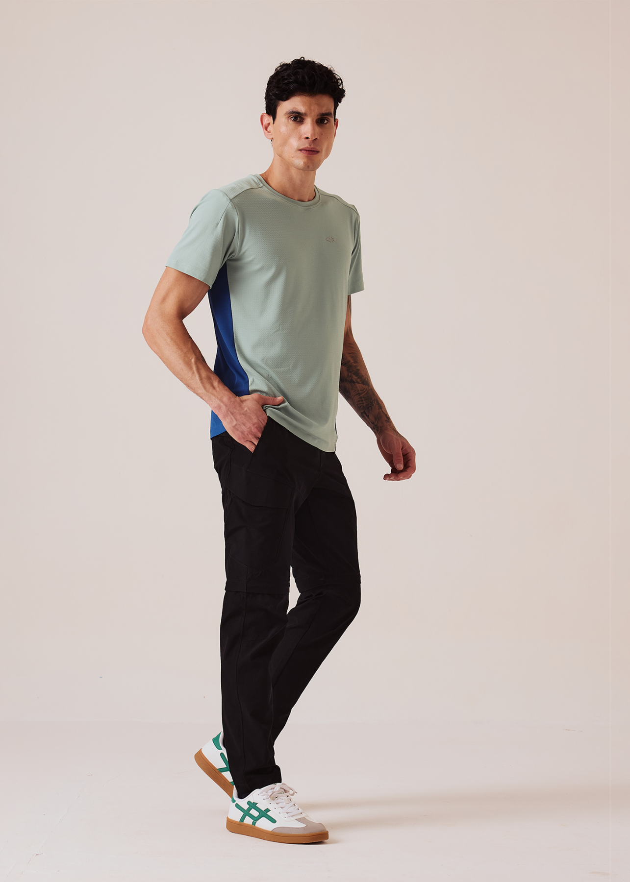 Mens Regular Fit Track Pants - Jet Black