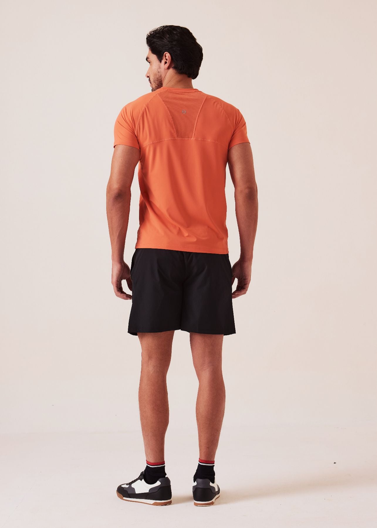 Mens Regular Fit Gym Shorts - Black