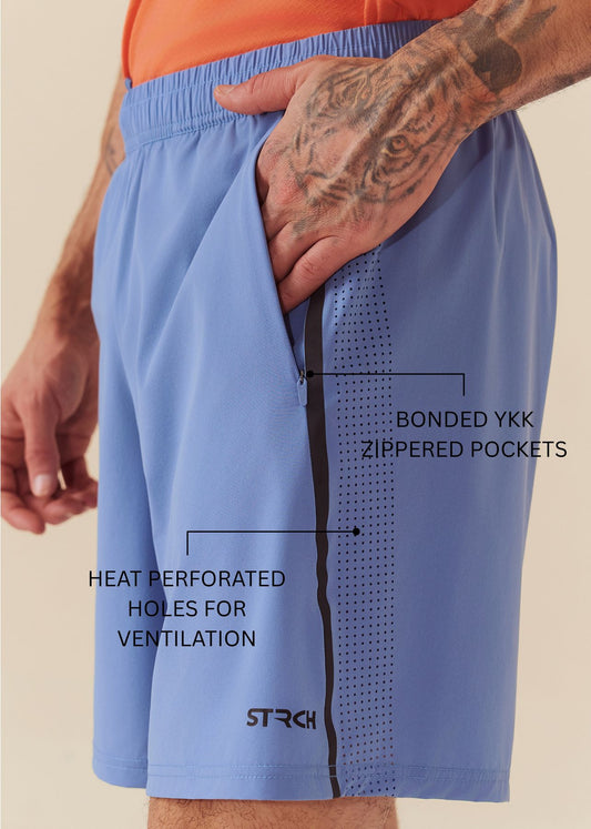 Mens Dual Zip Pocket Shorts