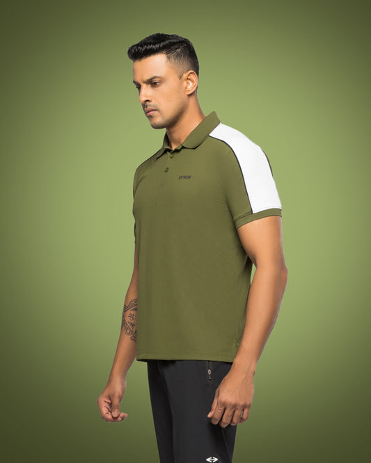 Nylon Men's Refined Polo