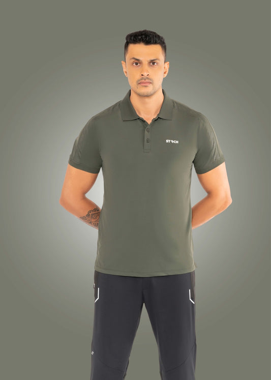 Nylon Men's Elite Polo