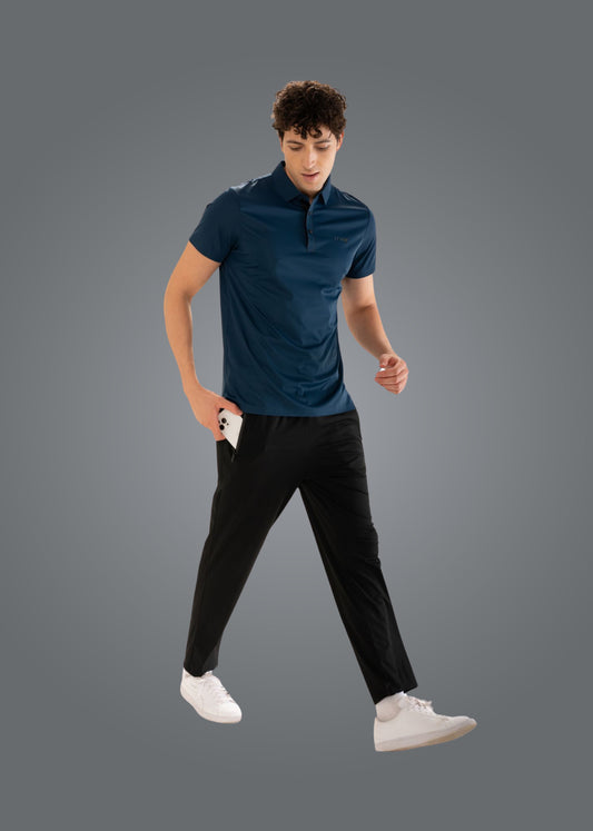 Nylon Men's Flex Tech Zip Joggers