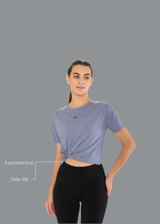 Nylon Diagonal Move Tee