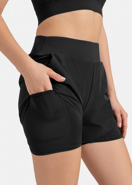 Women's Double Layered Shorts