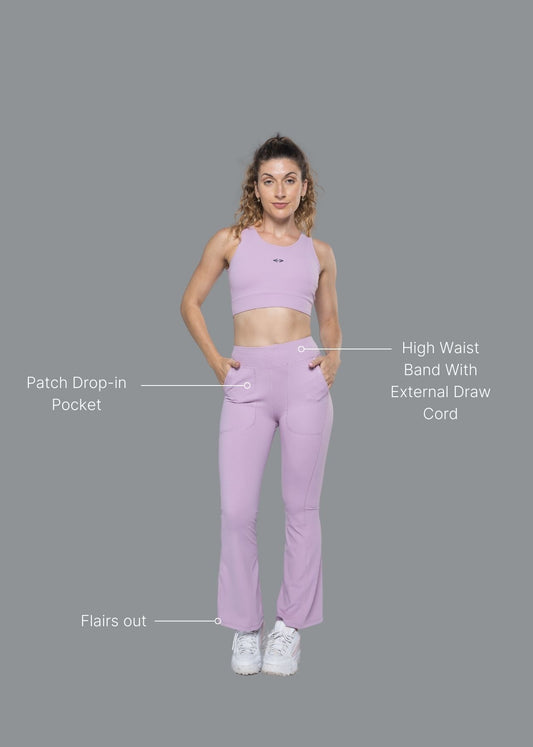 Nylon Women's FitFlare Pants